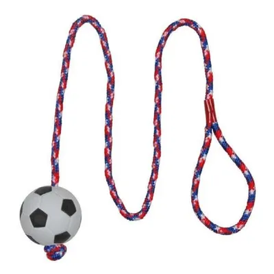 Zdjęcie produktu dla Fußball  am Seil, Moosgummi ø 6 cm/1,00 m