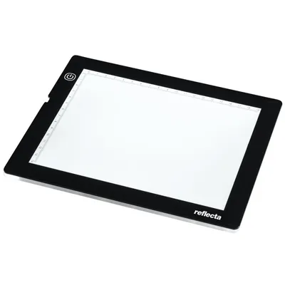 Obrázek produktu pro Reflecta LED Light Pad A5 Super Slim, Rámeček na jeden obrázek, Černá, 19 x 14 cm, Obdélníkový, LED, DC