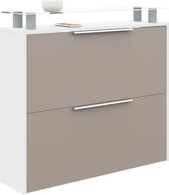 Produktbild von Hängeschuhschrank "Rena" cappuccino