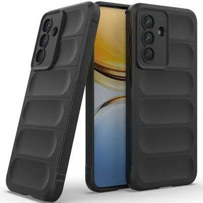 Immagine prodotto di Custodia per Samsung Galaxy A57 in morbido TPU e silicone, resistente agli urti, nera