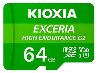 Obrázok produktu pre Kioxia Exceria, 64 GB, MicroSD, Trieda 10, UHS-I, 100 MB/s, 50 MB/s