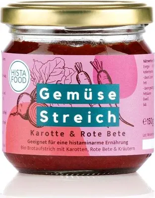 Produktbild von HistaFood Brotaufstrich HistaStreich - 150g - Genussbedarf, Vorratsbedarf, Küchenbedarf für den passenden Genussbedarf, für den Vorratsbedarf zu Hause