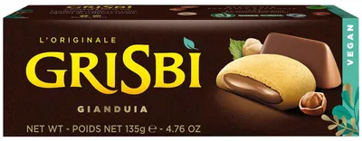 Produktbild von Grisbi Vegan Gianduia 135g