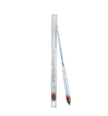 Produktbild von Vina Alkoholmeter mit Thermometer 30 cm 0 - 100 %