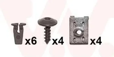 Immagine prodotto di VAN WEZEL Kit di montaggio, parafango anteriore destro (5894796) per VW Golf V