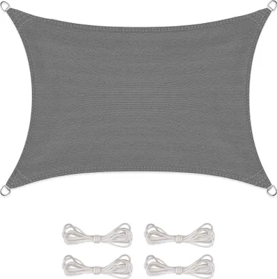 Produktbild von Sonnensegel BASIC HDPE Rechteck 2,5x4 anthrazit High Density Polyethylen 150g/m²