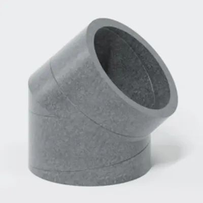 Produktbild von POLOPLAST ISO-Bogen POLO-KWL DN 160/45Grad, 1 Stk.