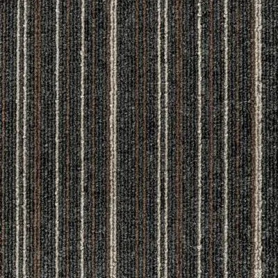 Produktbild von Teppichfliese Schlinge Astra Streifen 572 graubeige 3 mm 50x50 cm