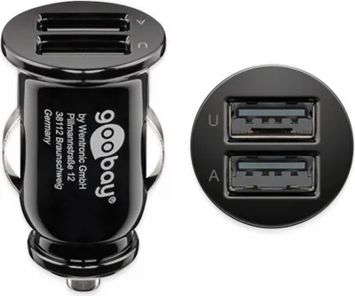 Produktbild von Goobay Ladegerät KFZ 44177 2xUSB