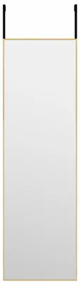 Image de vidaXL Miroir de porte Golden 30x100 cm verre et aluminium
