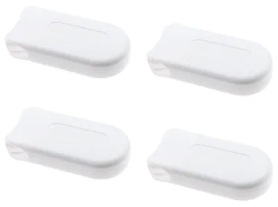 Imagen del producto de Contrapeso para persianas enrollables, 50g - 4 unidades - Plástico - Adecuado para persianas verticales - Altura 80 mm - Ancho 38 mm - Contrapeso para cortinas