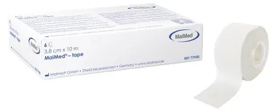 Produktbild von MaiMed-tape 3,8cm x 10m Heftpflaster aus 100% BW, zu 6 St./Box | Box (6 Stück)