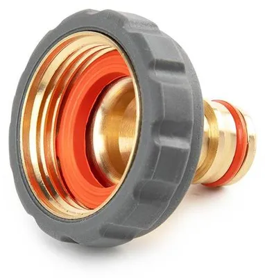 Produktbild von Wasserhahnanschluss IG 1" aus Messing Messinganschluss für Schlauch und Bewässerungssystem Innengewinde BRASS SOFT BR-S2197