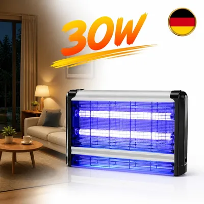 Immagine prodotto di Lampada elettrica anti-insetti a luce UV, 20W, per zanzare, mosche e falene. Senza DEET