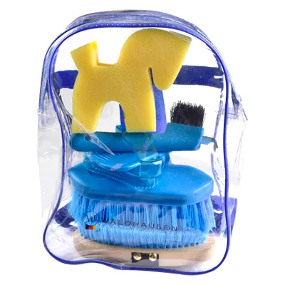 Produktbild von Waldhausen Pflege- Kit Putzset im Rucksack Blau