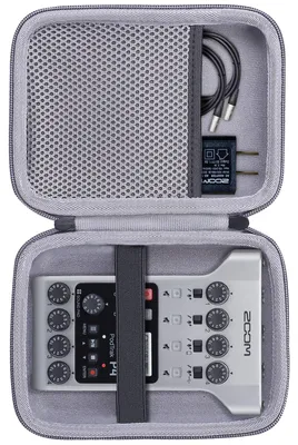 Immagine prodotto di Custodia rigida Zoom PodTrak P4 - Grigio - 16,5 x 12 x 7,5 cm - EVA - Con cinturino da polso