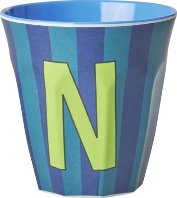 Produktbild von Melamin Becher Buchstabe - N
