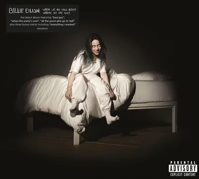 Obrázok produktu pre Billie Eilish: Billie Eilish: Keď všetci zaspíme, kam pôjdeme? (Re-Pack) - Universal Music - (CD / W)