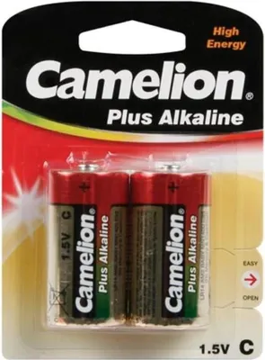 Image de Camelion ALKALI-MANGAN C / LR14 1.5V - 8450 mAh (2 pcs. / blister)