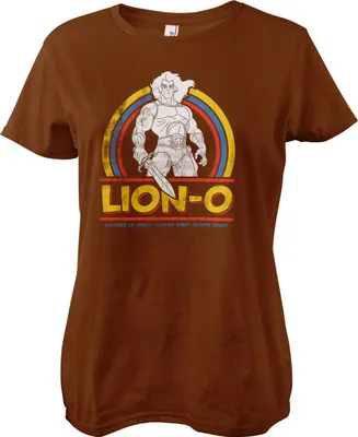 Produktbild von Lion-O - Swords Of Omen Girly Tee - XX-Large - Brown