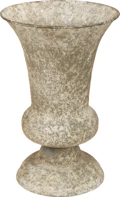 Produktbild von Pokalvase Metall Antik Deko Vase Vintage Design Hochzeit Dekoideen