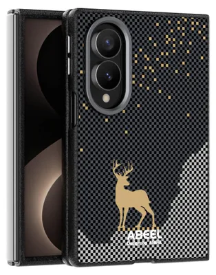 Productafbeelding van Beschermhoes van kunststof (PC) voor de Samsung Galaxy Z Fold8 5G, met een design en patroon, inclusief bescherming voor de camera