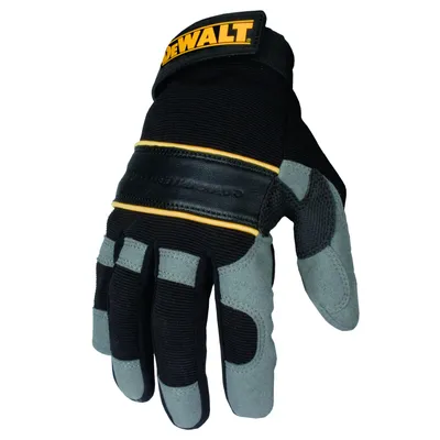 A single work glove is shown against a white background.