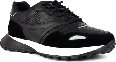Produktbild von Sergio Moretti Herren Sneaker SMR3969-20254BLA Farbe: Schwarz Größe: 44