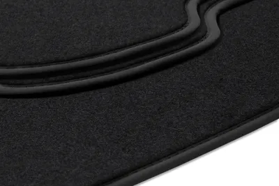 Produktbild von Fußmatten passend für BMW 5er GT F07 ohne xDrive 2009-2017 Premium Automatten, Bandeinfassung:Schwarz