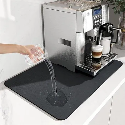 Obrázok produktu pre Absorpčná podložka na odkvapkávanie 40 x 50 cm, tmavošedá, rýchloschnúca
