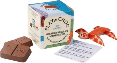 Immagine prodotto di Cubo di cioccolato a sorpresa - Animali dell'oceano 20g
