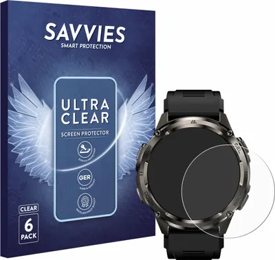 Produktbild von 6x Für Kospet Tank T3 Ultra 2 Schutzfolie Savvies Displayschutz Display Schutz Folie Klar Transparent
