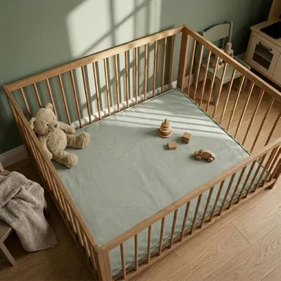 Produktbild von Volero - Krabbeldecke - Lulu Grün - 75x95cm - Kinderzimmer, Babyzimmer