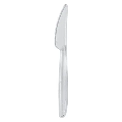Produktbild von 100x Messer Mehrweg spülmaschinengeeignet PS 18cm transparent