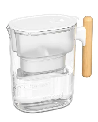 Produktbild von Waterdrop WD-PT-04 3,5 L Wasserfilterkanne mit 1 x 90 Tage Filterkartusche, reduziert Kalk, Chlor, Blei, Kupfer im Wasser, NSF