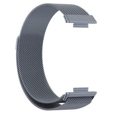 Produktbild von Bstrap Milanese Armband für Huawei Watch Fit 2, space gray