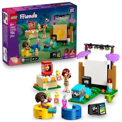 Obrázek produktu pro LEGO Friends Filmový večer s kamarády, Sada na stavění, 6 rok/roky, Plast, 154 kusů, 211 g