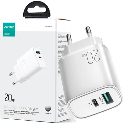 Zdjęcie produktu dla JOYROOM L-QP2011, Wewnętrzna, Prąd przemienny, Biały