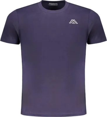 Immagine prodotto di T-shirt uomo KAPPA manica corta girocollo slim fit con logo ricamato puro cotone articolo 304J150, XXL, Cotone 100%