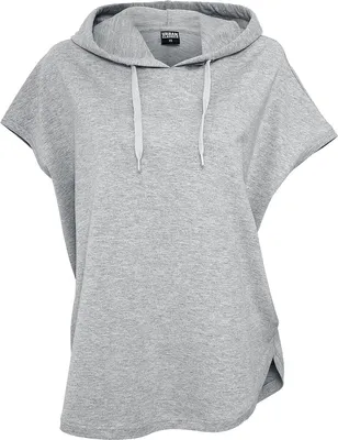 Image de Sweat-shirt sans manches pour femme Urban Classics Ladies Sleeveless Terry Hoody gris - S