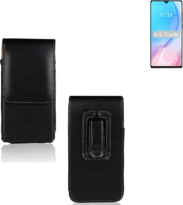 Produktbild von K-S-Trade Gürteltasche für Cubot J9 Schutz Hülle Handy Hülle mit Magnetverschluss Holster in schwarz