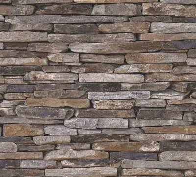 Obrázok produktu pre A.S. Création tapeta Wood`n Stone, vzorovaná tapeta so vzhľadom prírodného kameňa, béžová, hnedá, žltá, 10,05 m x 0,53 m, 914217, 9142-17