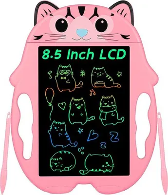 Produktbild von Digitales Tafelbild für Kinder und Erwachsene, LCD-Tafel für Ausdrucken und Zeichnen, farbiges Display