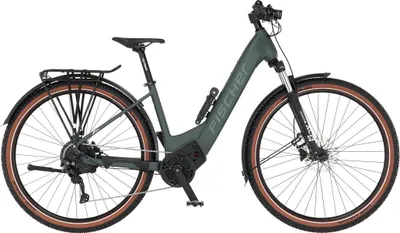 Produktbild von FISCHER TERRA T100 E-Bike - green, 28 Zoll, RH 43 cm, 711 Wh Generalüberholt