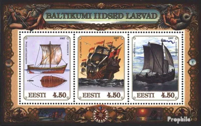 Produktbild von Briefmarken Estland 1997 Mi Block10 (kompl.Ausg.) postfrisch Schiffe