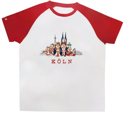 Produktbild von Die Schmitzens - T-Shirt - Köln Skyline Shirt Karneval Dreigestirn Kölle Alaaf XL