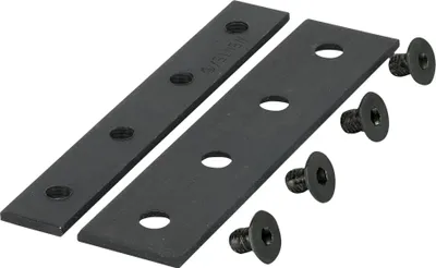 Produktbild von Wentex Eurotrack - Connection Strip, Black Pulverbeschichtet