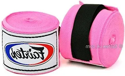 Obrázek produktu pro Elastické bavlněné fixační pásky v růžové barvě, délka 4,5 metru, určené k fixaci obvazových pásků.