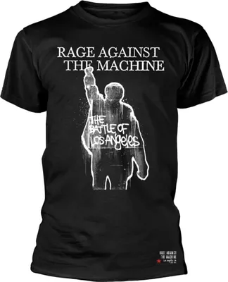 Image de T-shirt noir à manches longues avec la pochette de l'album « BOLA » de Rage Against The Machine