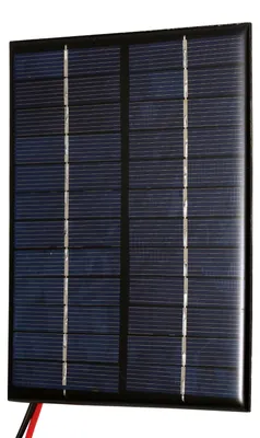 Image de Panneau solaire 2 W 12 V avec pinces, à cellules solaires en silicium polycristallin, étanche, portable, idéal pour le camping, compatible avec les lampadaires, les lampes de jardin, les ventilateurs et les pompes